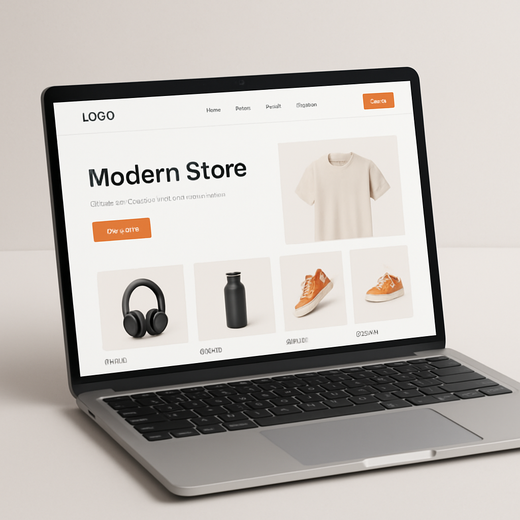 Website ya biashara tuliyotengeneza